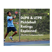 pickleball ratings, pickleball ratings dupr, what is dupr, what is utpr